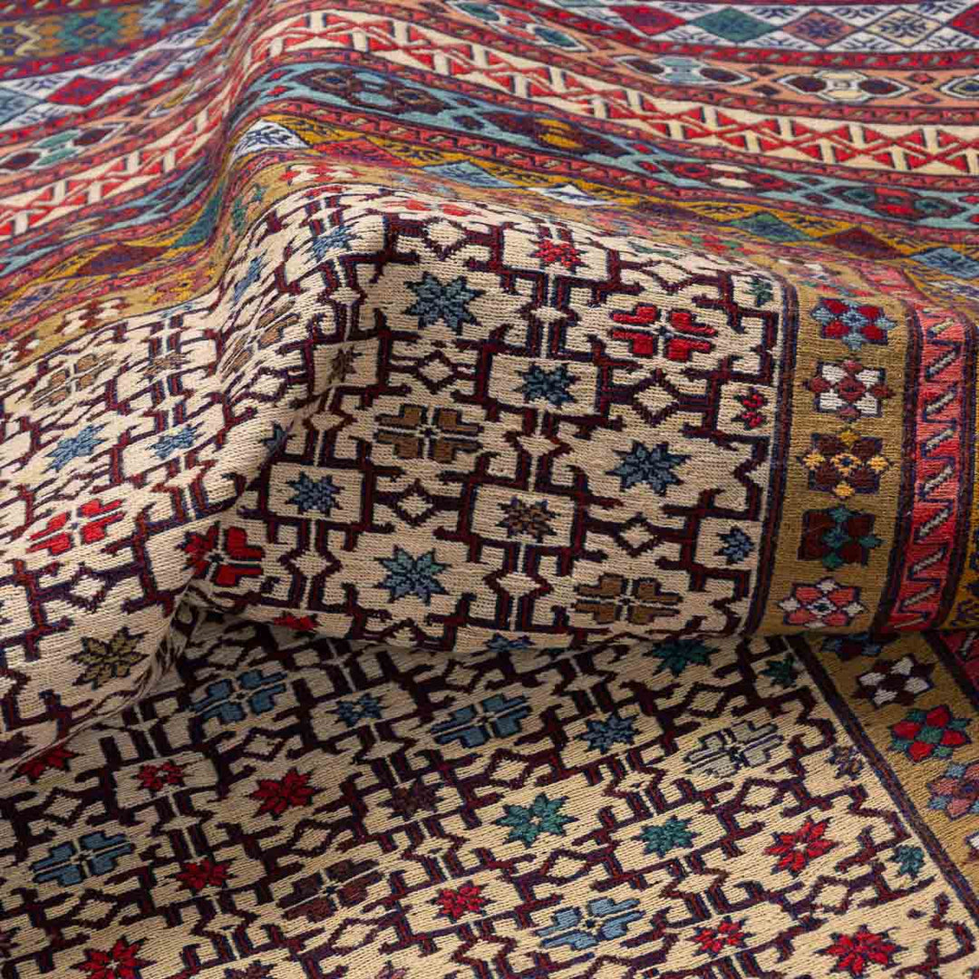 שטיח סומק פרסי 00 צבעוני 184*130 | Persian Sumak