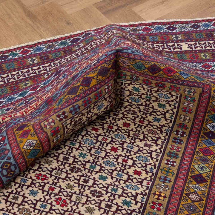 שטיח סומק פרסי 00 צבעוני 184*130 | Persian Sumak