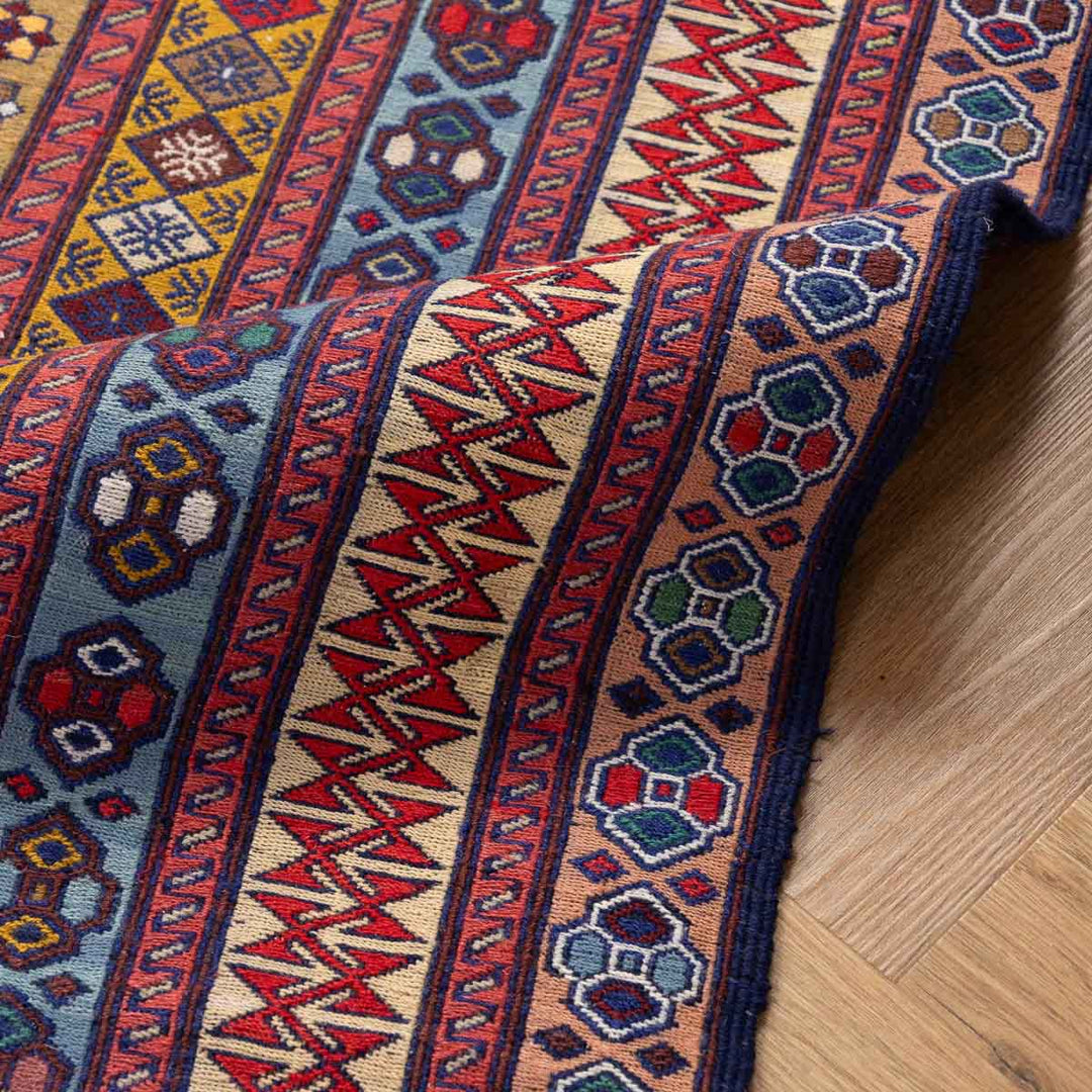 שטיח סומק פרסי 00 צבעוני 184*130 | Persian Sumak