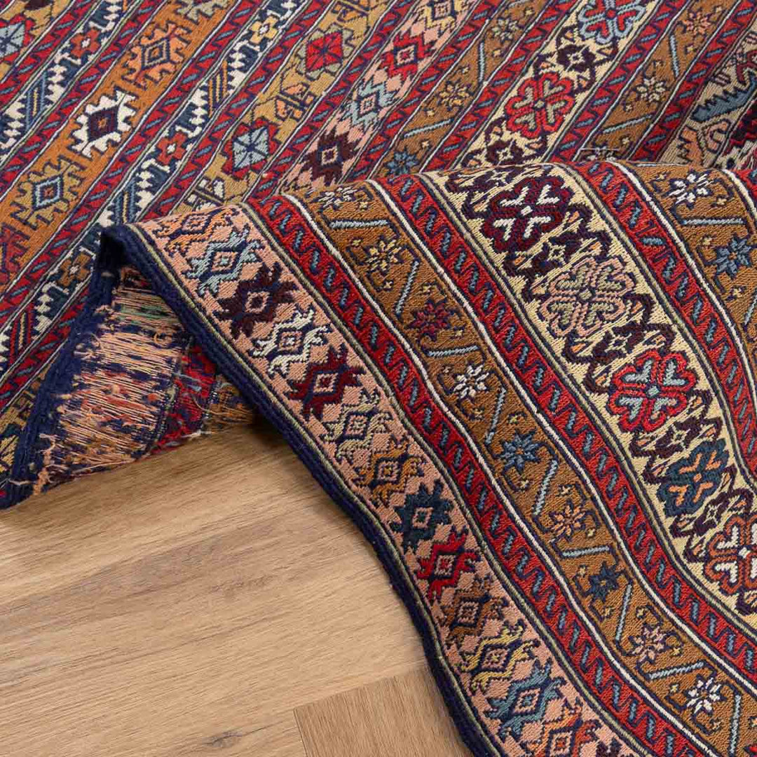 שטיח סומק פרסי 00 צבעוני 202*137 | Persian Sumak