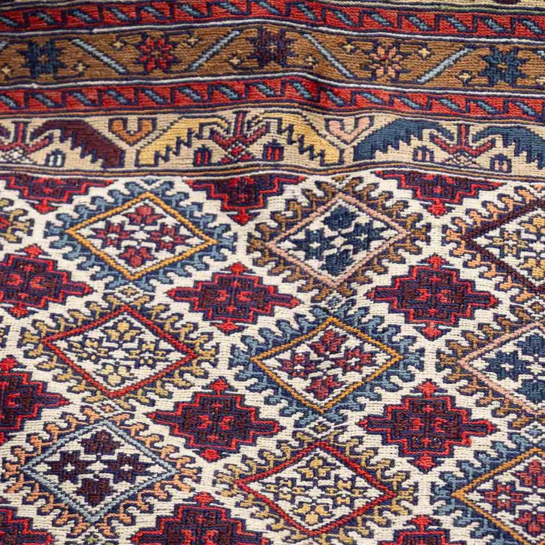 שטיח סומק פרסי 00 צבעוני 202*137 | Persian Sumak