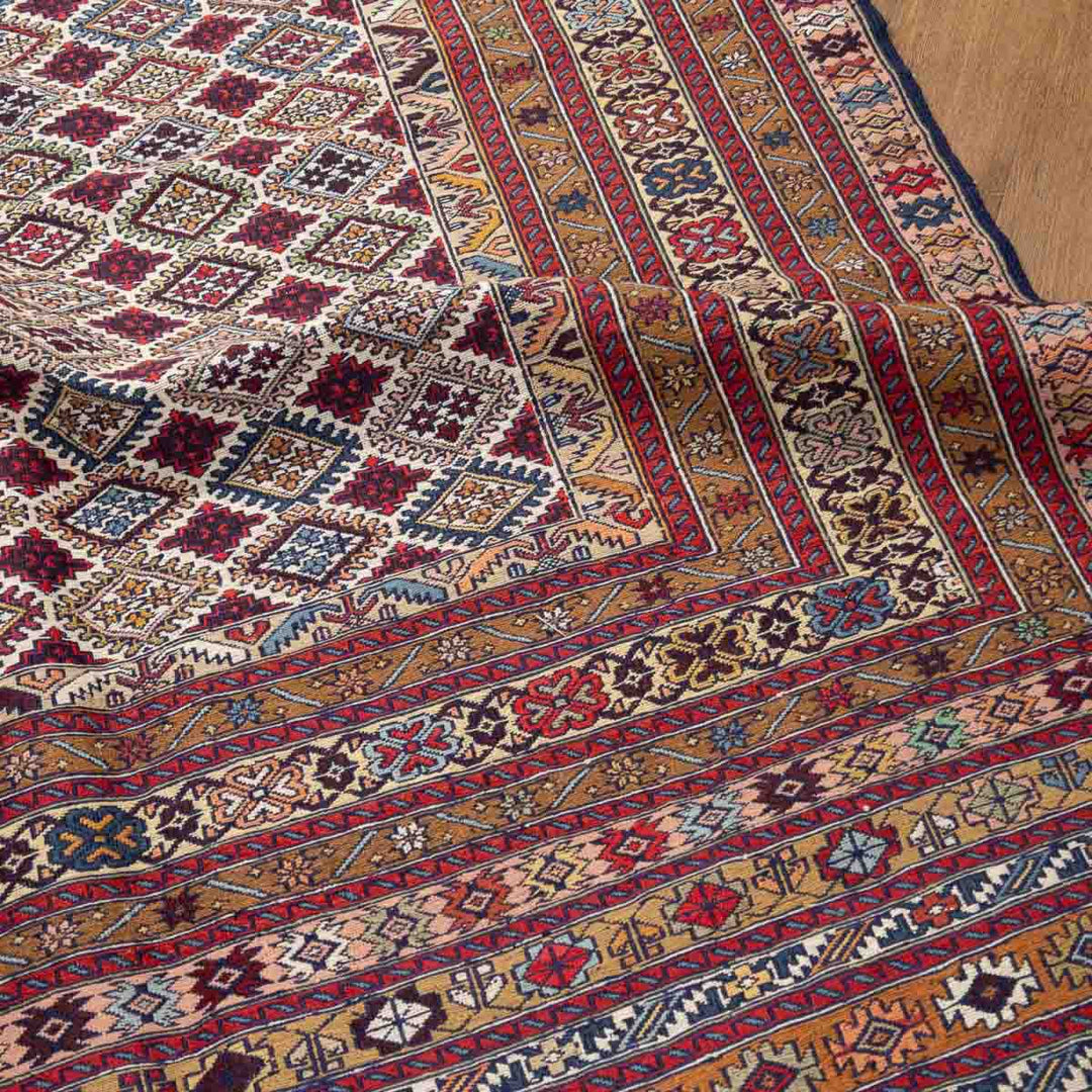 שטיח סומק פרסי 00 צבעוני 202*137 | Persian Sumak