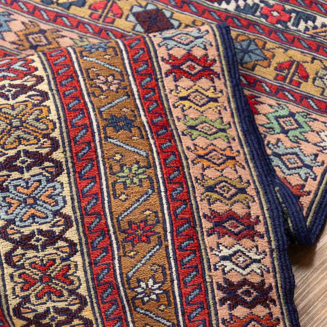 שטיח סומק פרסי 00 צבעוני 202*137 | Persian Sumak