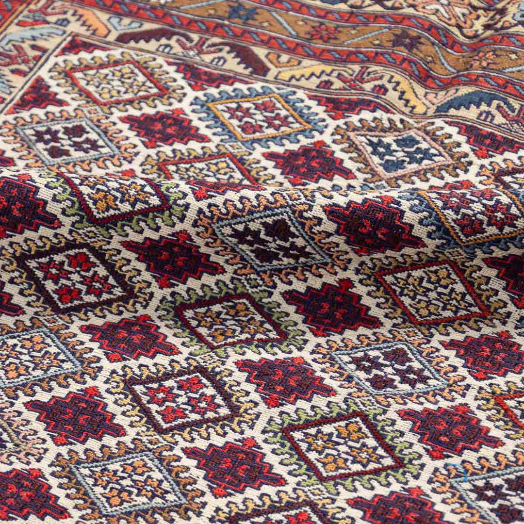 שטיח סומק פרסי 00 צבעוני 202*137 | Persian Sumak