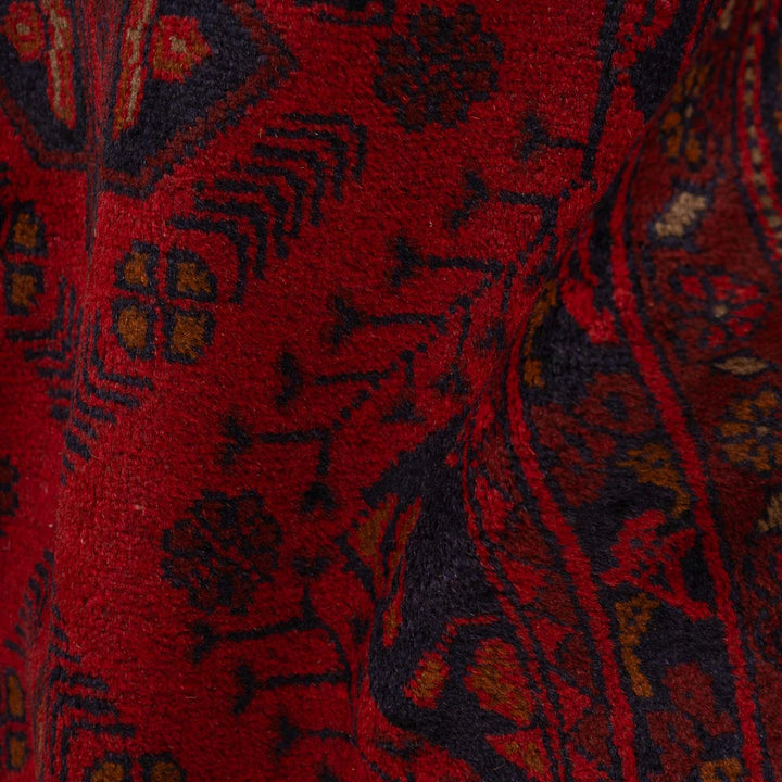 שטיח אפגני חלממדי 00 אדום 296*80