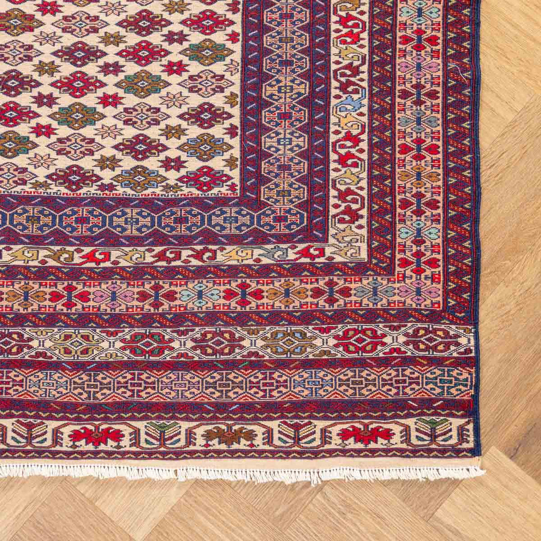 שטיח סומק פרסי 00 צבעוני 206*126| Persian Sumak