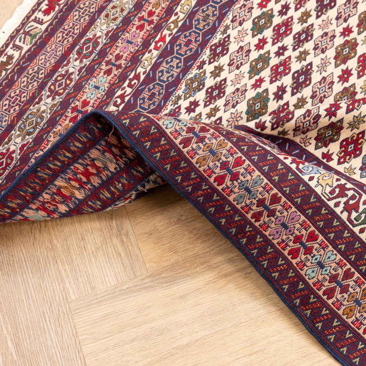 שטיח סומק פרסי 00 צבעוני 206*126| Persian Sumak