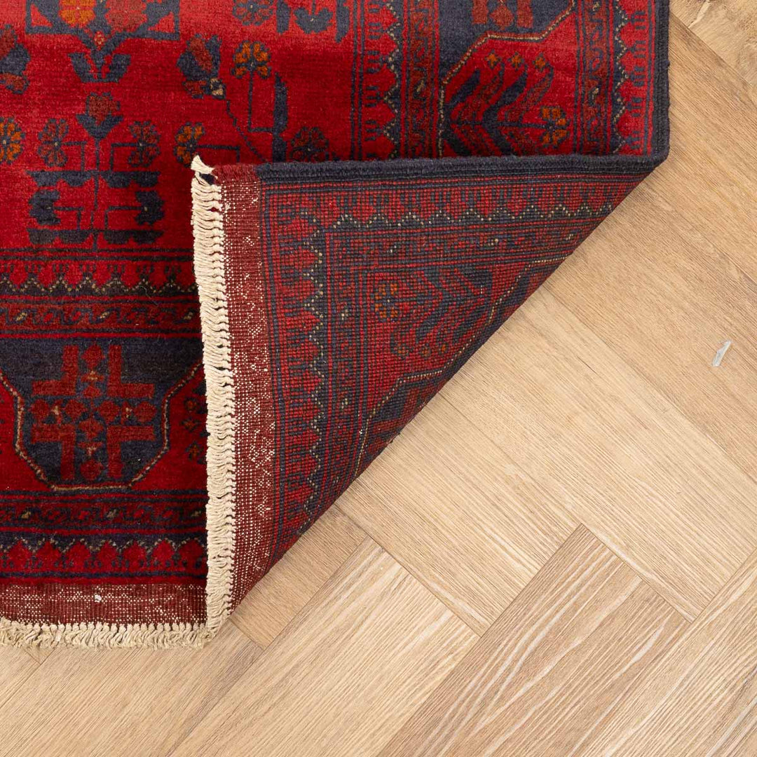 שטיח אפגני חלממדי 00 אדום 296*88