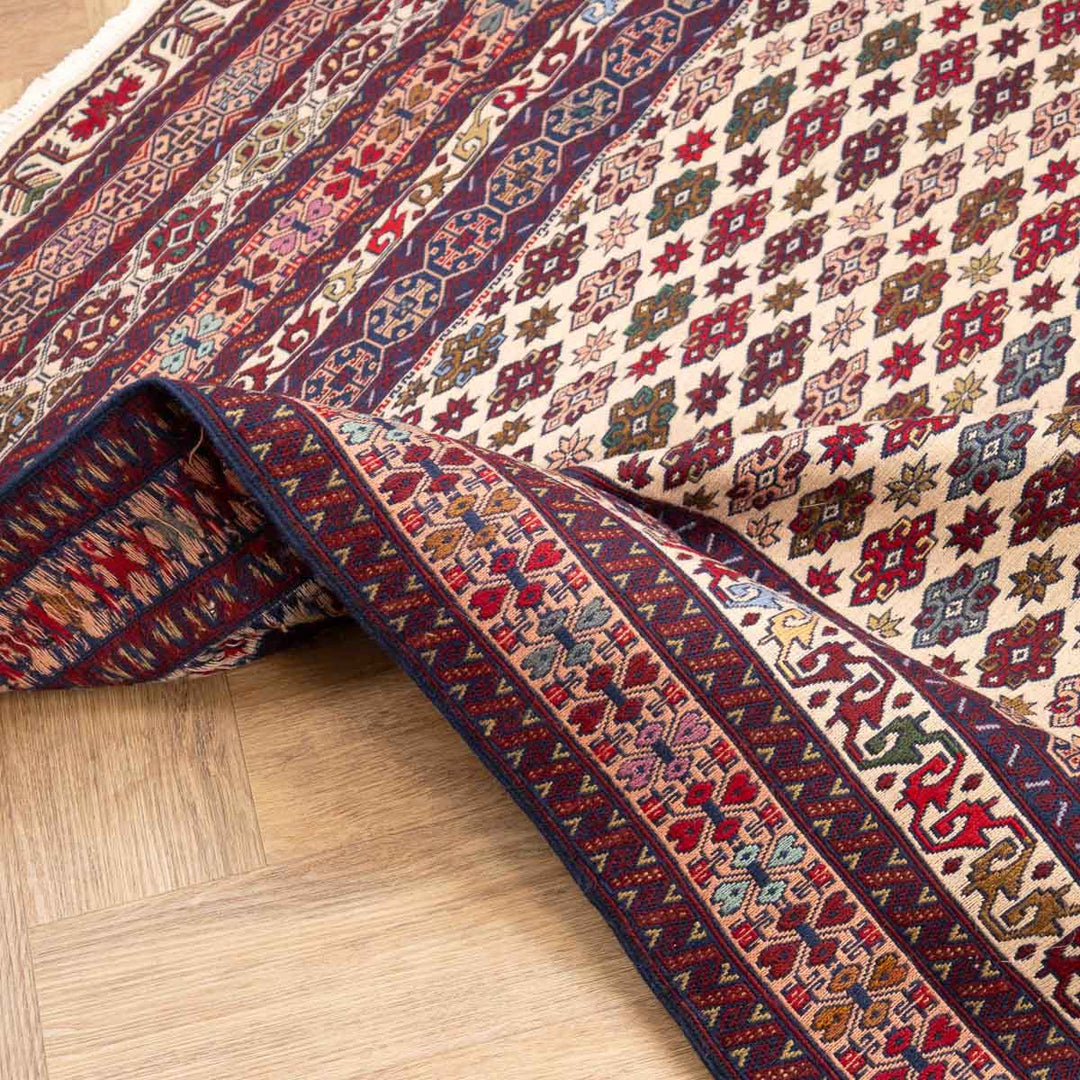 שטיח סומק פרסי 00 צבעוני 206*126| Persian Sumak