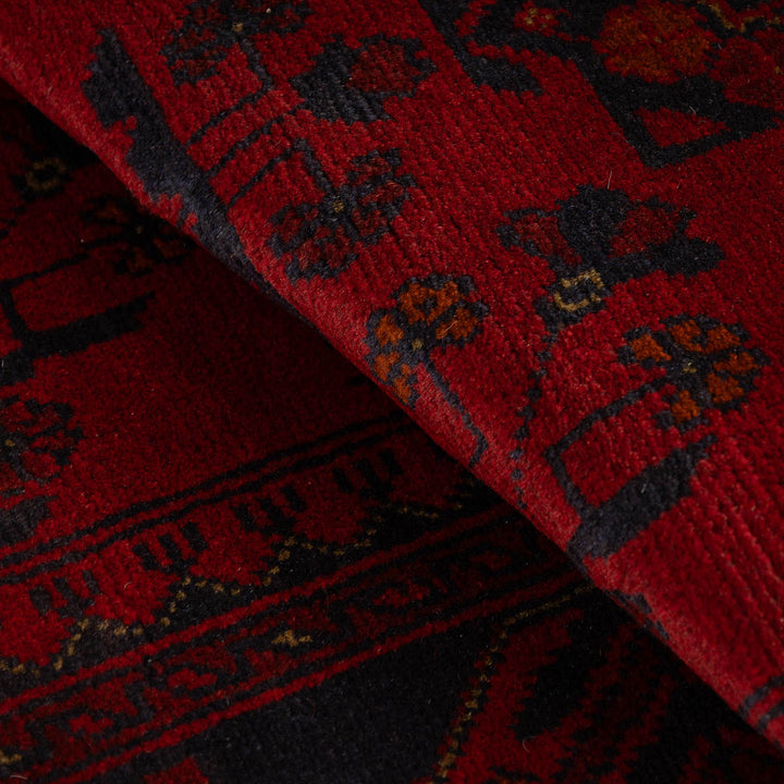 שטיח אפגני חלממדי 00 אדום 296*88