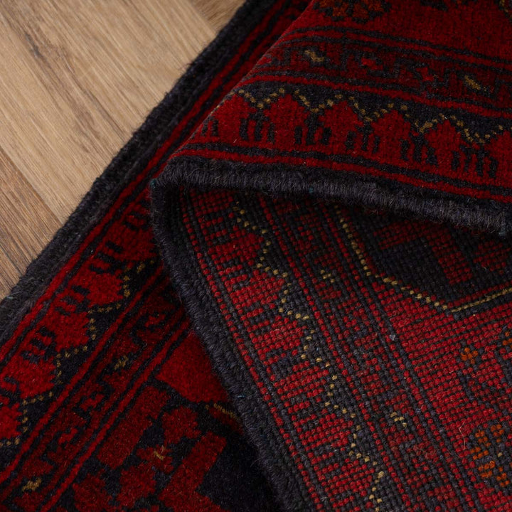 שטיח אפגני חלממדי 00 אדום 296*88