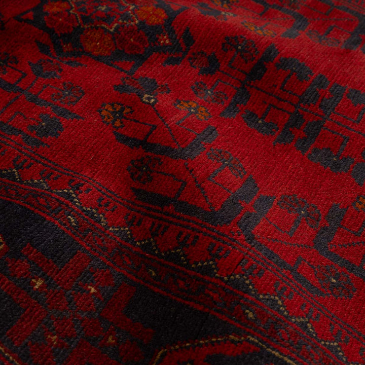 שטיח אפגני חלממדי 00 אדום 296*88