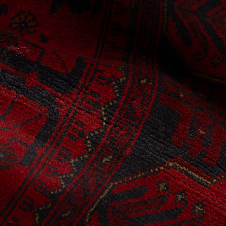 שטיח אפגני חלממדי 00 אדום 296*88