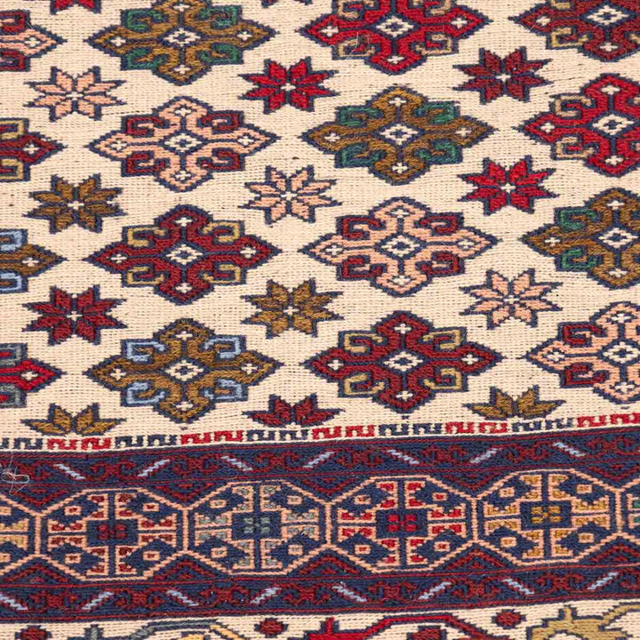 שטיח סומק פרסי 00 צבעוני 206*126| Persian Sumak