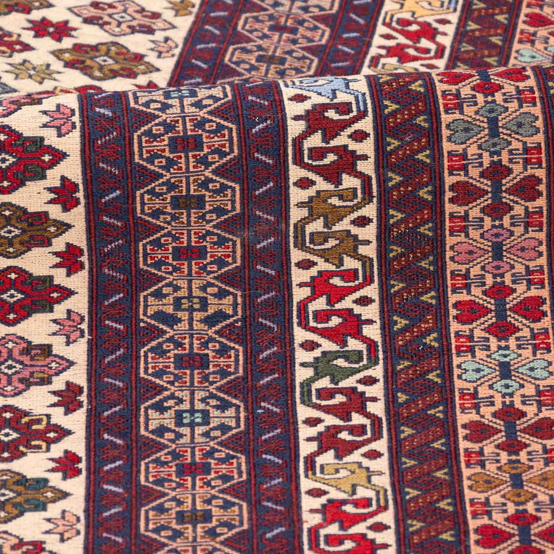 שטיח סומק פרסי 00 צבעוני 206*126| Persian Sumak