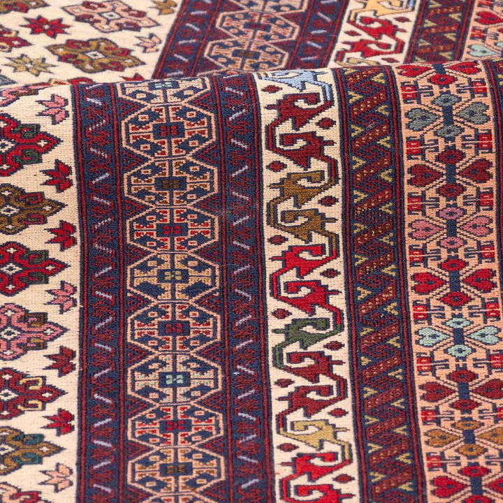 שטיח סומק פרסי 00 צבעוני 206*126| Persian Sumak