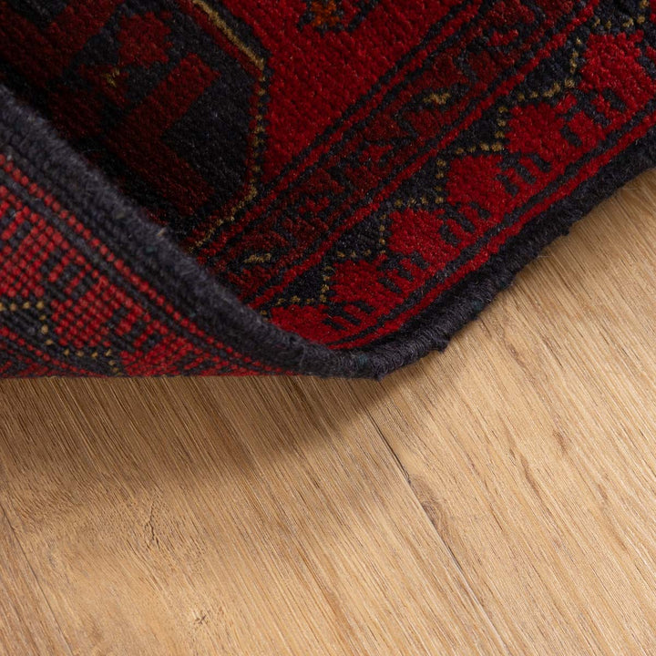 שטיח אפגני חלממדי 00 אדום 296*88