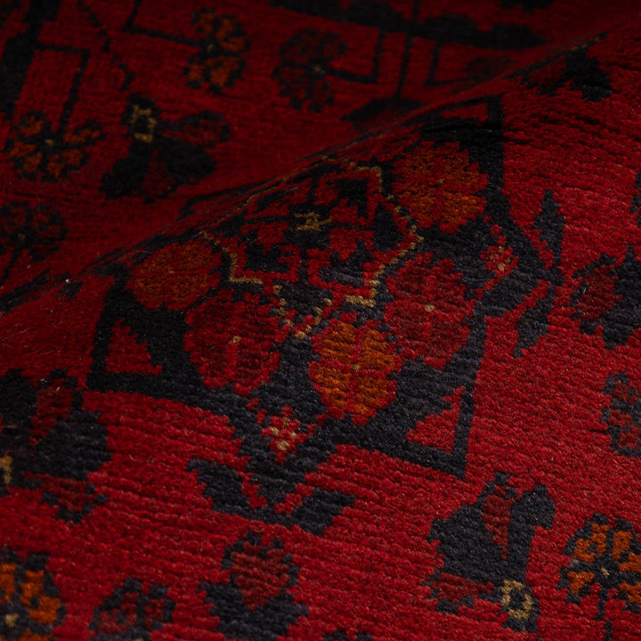 שטיח אפגני חלממדי 00 אדום 296*88