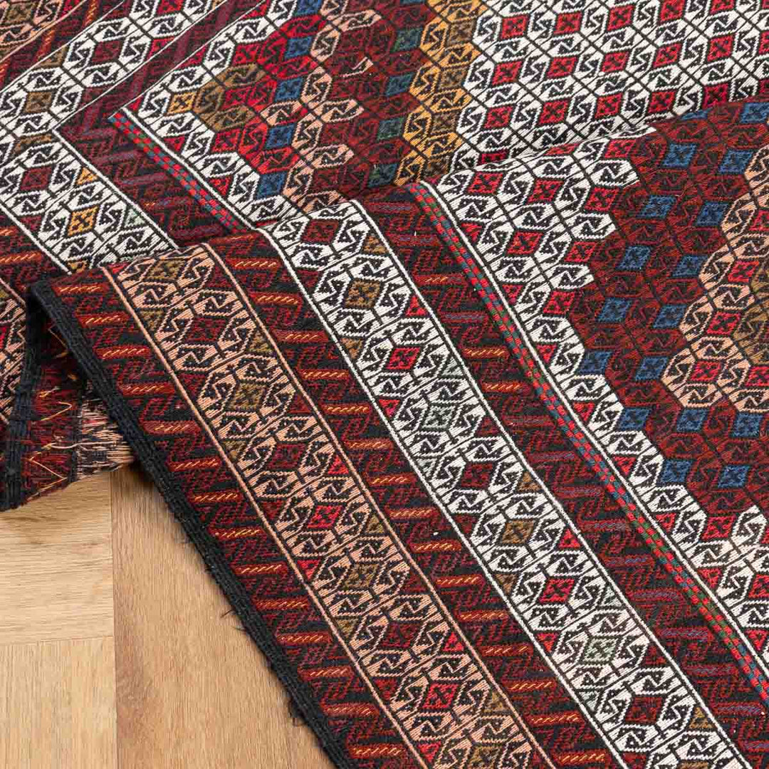 שטיח סומק פרסי 00 צבעוני 219*133| Persian Sumak