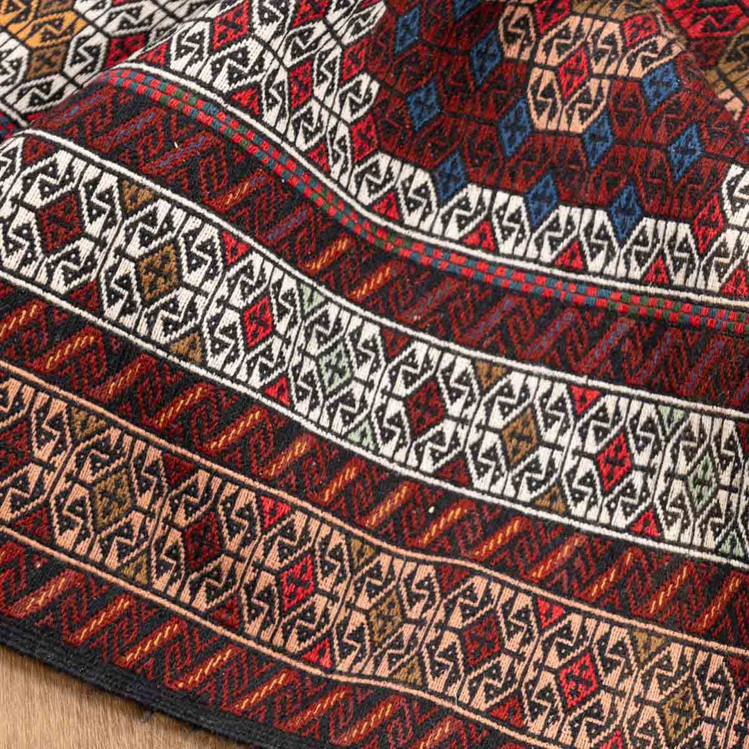 שטיח סומק פרסי 00 צבעוני 219*133| Persian Sumak