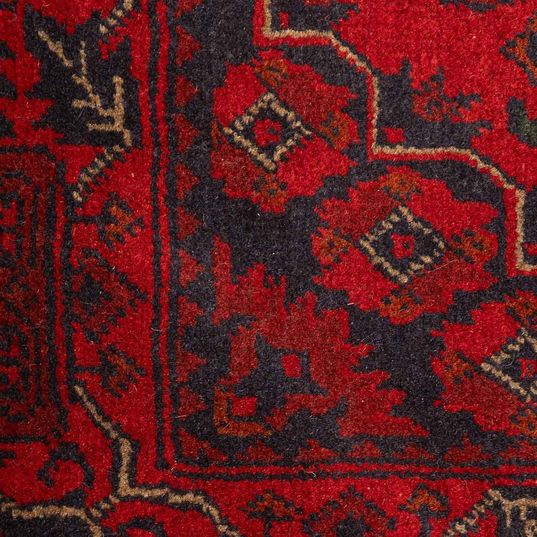 שטיח אפגני חלממדי 00 אדום 298*81