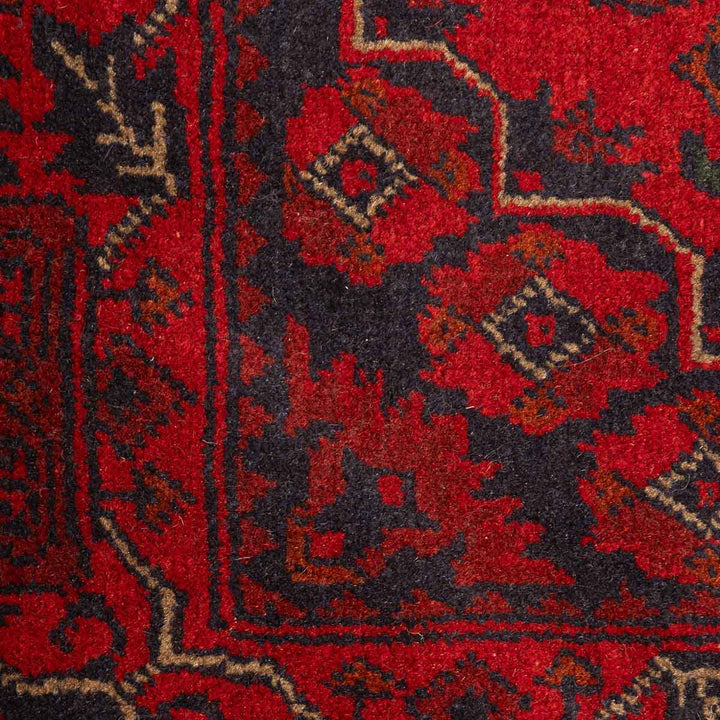 שטיח אפגני חלממדי 00 אדום 298*81