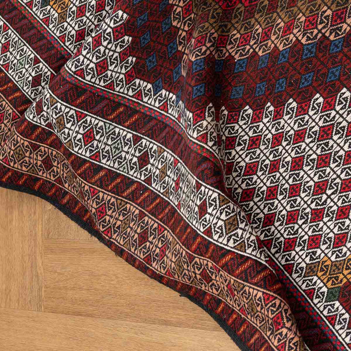 שטיח סומק פרסי 00 צבעוני 219*133| Persian Sumak