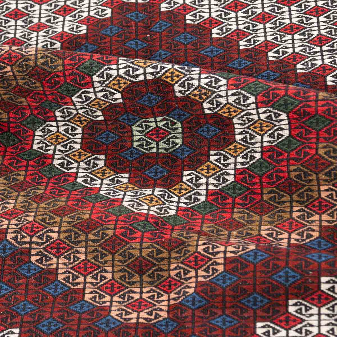 שטיח סומק פרסי 00 צבעוני 219*133| Persian Sumak