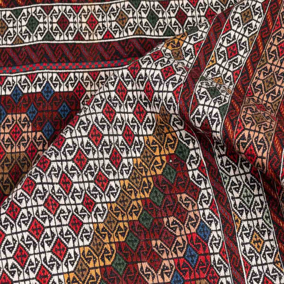 שטיח סומק פרסי 00 צבעוני 219*133| Persian Sumak