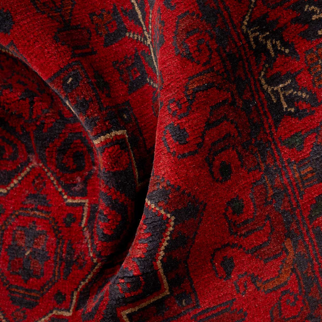 שטיח אפגני חלממדי 00 אדום 298*81