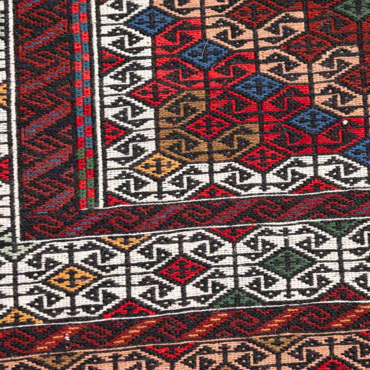 שטיח סומק פרסי 00 צבעוני 219*133| Persian Sumak