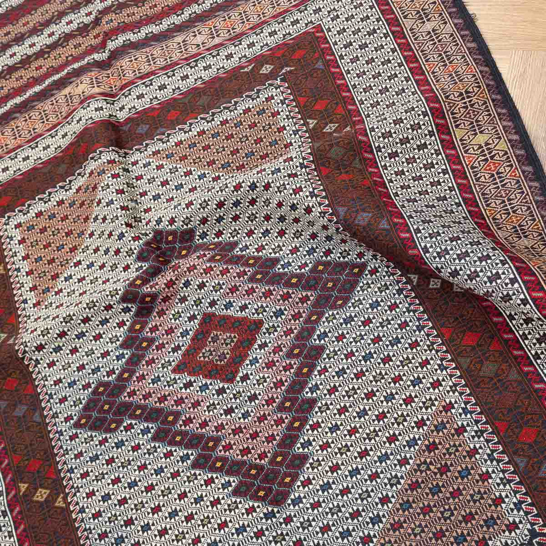 שטיח סומק פרסי 00 צבעוני 187*124 | Persian Sumak