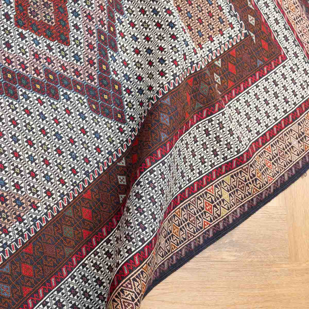 שטיח סומק פרסי 00 צבעוני 187*124 | Persian Sumak