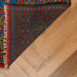 שטיח אפגני בוכרה 00 כחול 244*169 | Bokhara Rug