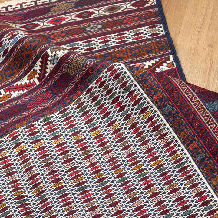 שטיח סומק פרסי 00 צבעוני 197*118 | Persian Sumak