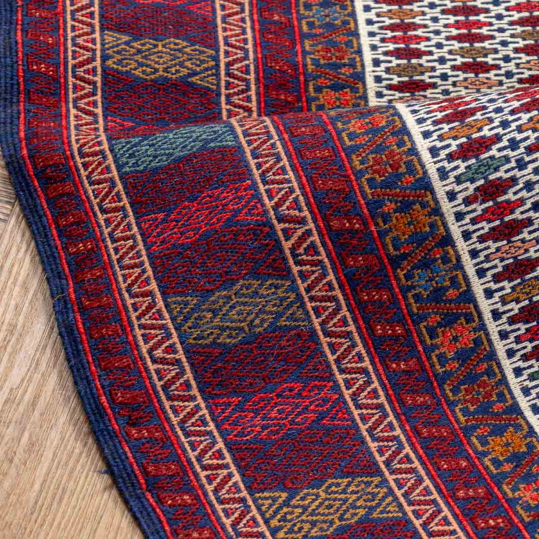 שטיח סומק פרסי 00 צבעוני 197*118 | Persian Sumak