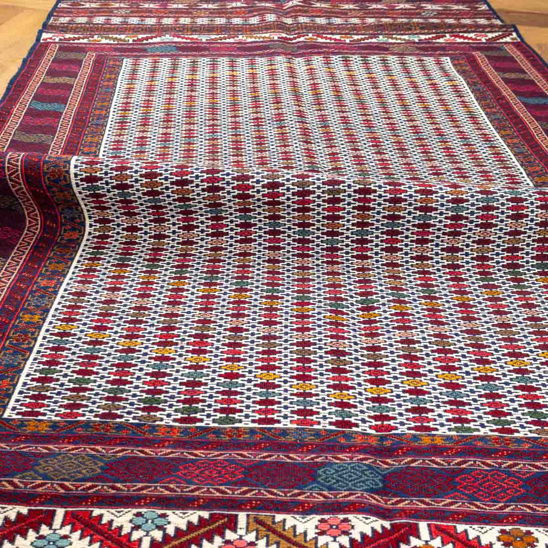 שטיח סומק פרסי 00 צבעוני 197*118 | Persian Sumak