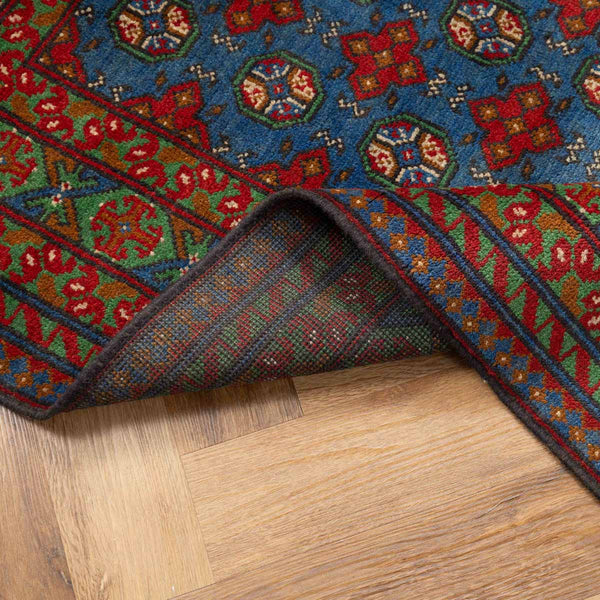 שטיח  אפגני בוכרה 00 כחול 198*151  | Bokhara Rug