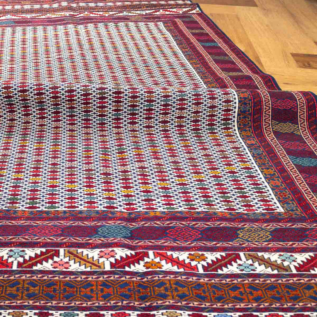 שטיח סומק פרסי 00 צבעוני 197*118 | Persian Sumak