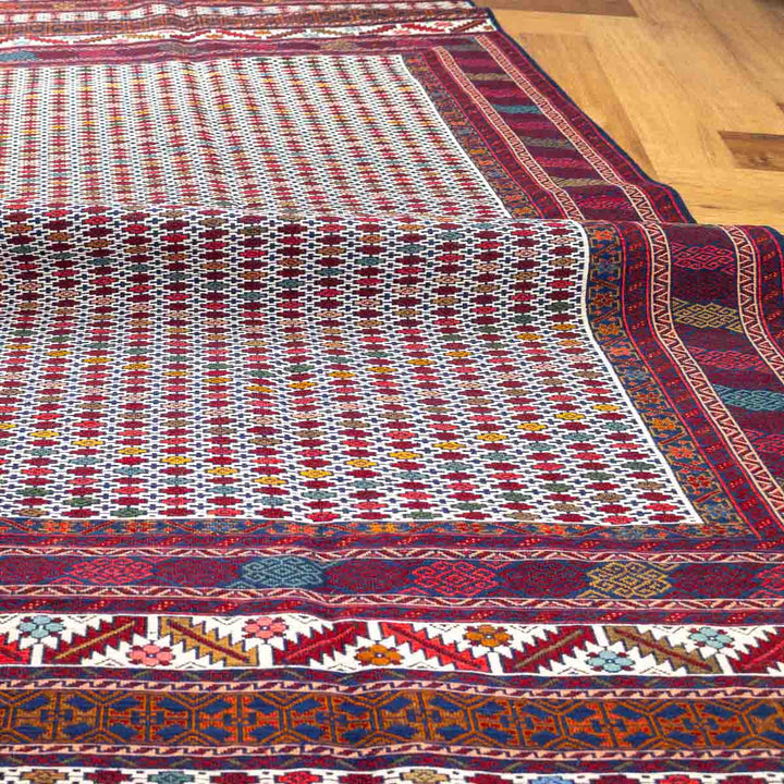 שטיח סומק פרסי 00 צבעוני 197*118 | Persian Sumak