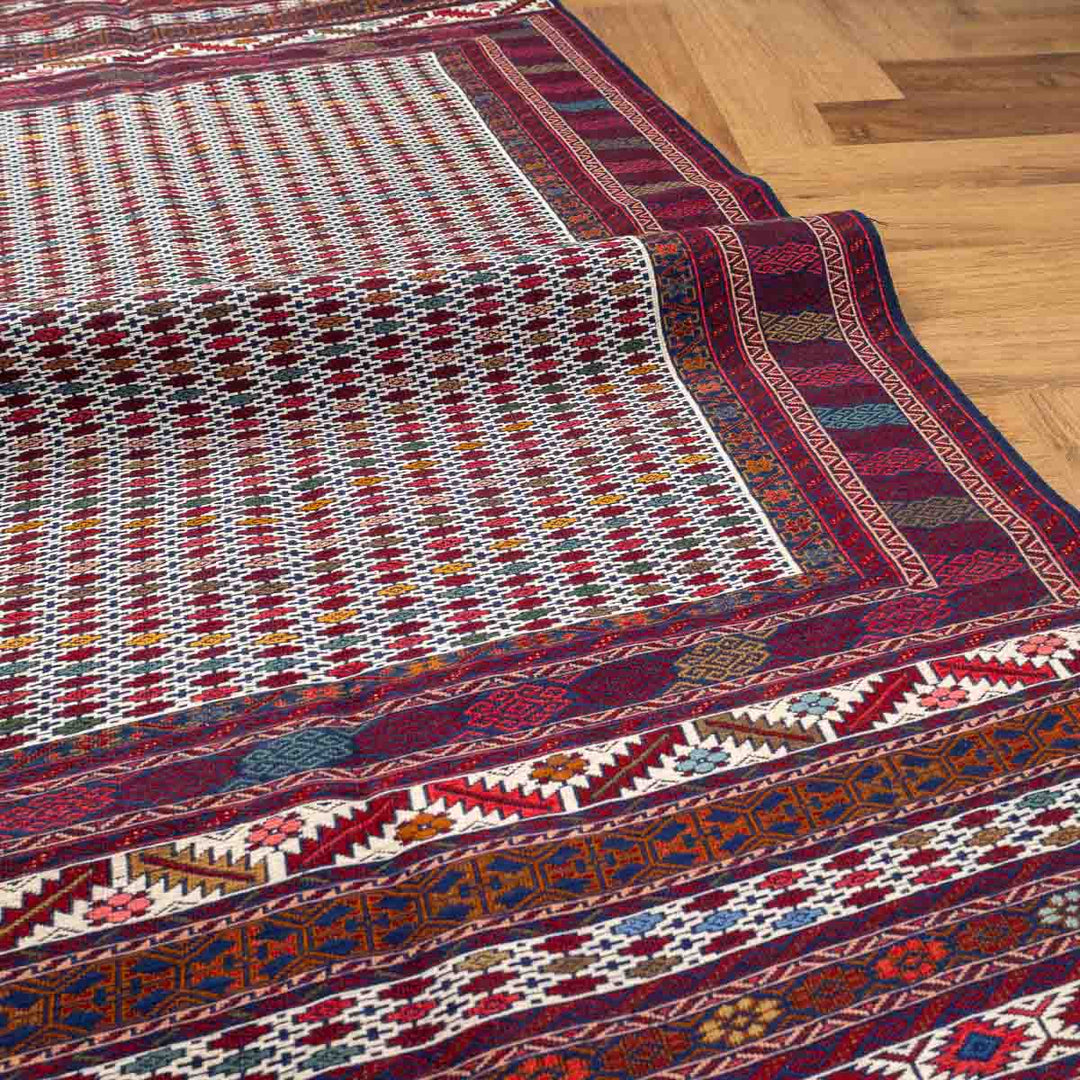 שטיח סומק פרסי 00 צבעוני 197*118 | Persian Sumak