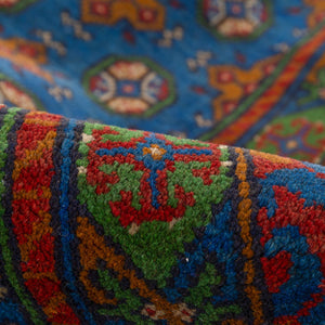 שטיח אפגני בוכרה 00 כחול 244*169 | Bokhara Rug