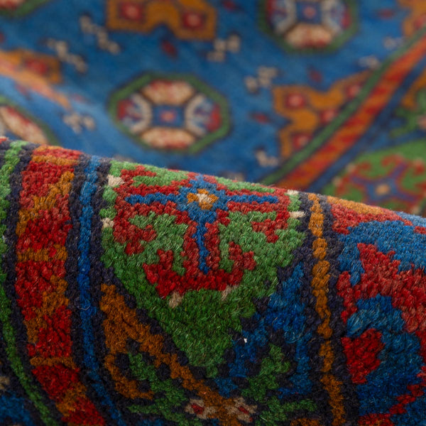 שטיח אפגני בוכרה 00 כחול 244*169 | Bokhara Rug