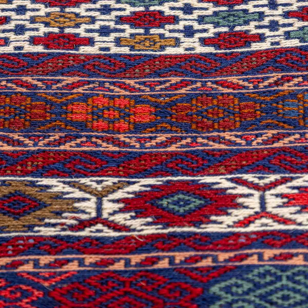 שטיח סומק פרסי 00 צבעוני 197*118 | Persian Sumak