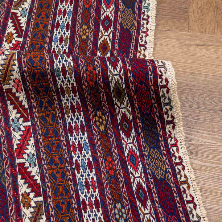 שטיח סומק פרסי 00 צבעוני 197*118 | Persian Sumak