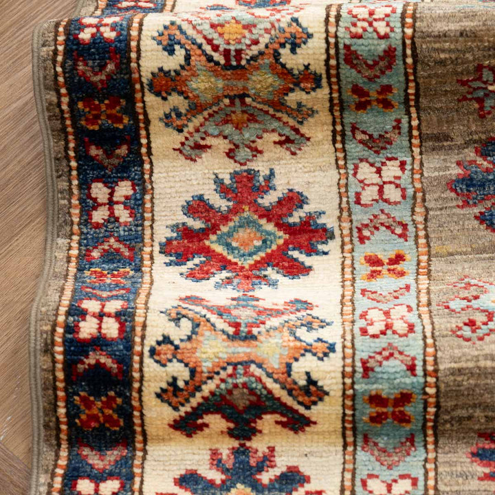 שטיח סופר קזאק 00 צבעוני 317*81 | Super Kazak