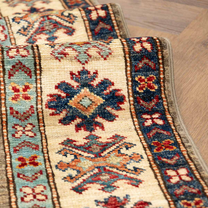 שטיח סופר קזאק 00 צבעוני 317*81 | Super Kazak