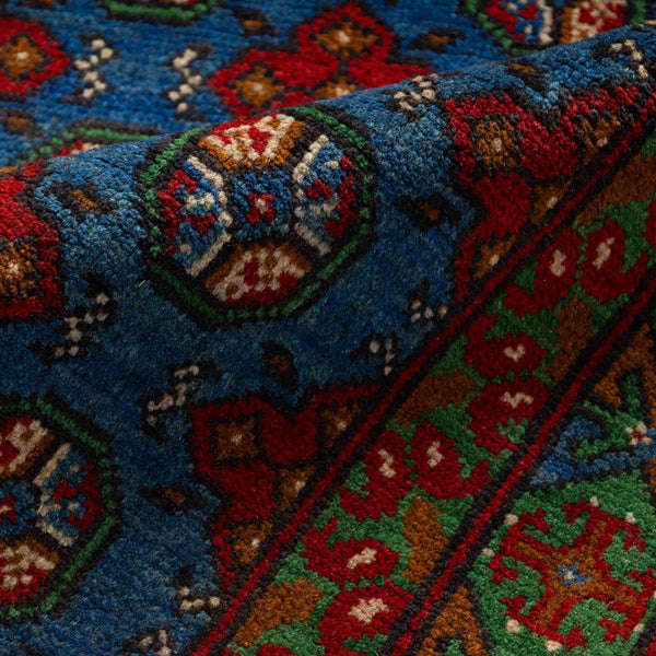 שטיח  אפגני בוכרה 00 כחול 198*151  | Bokhara Rug