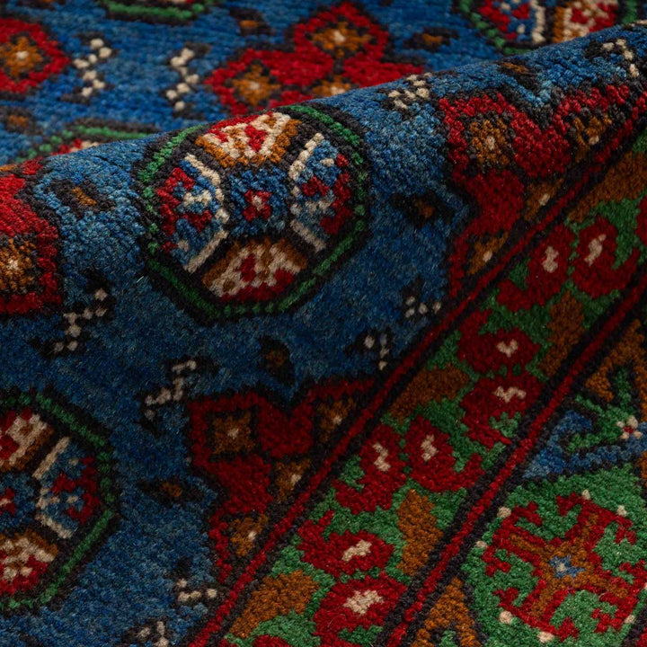 שטיח  אפגני בוכרה 00 כחול 198*151  | Bokhara Rug