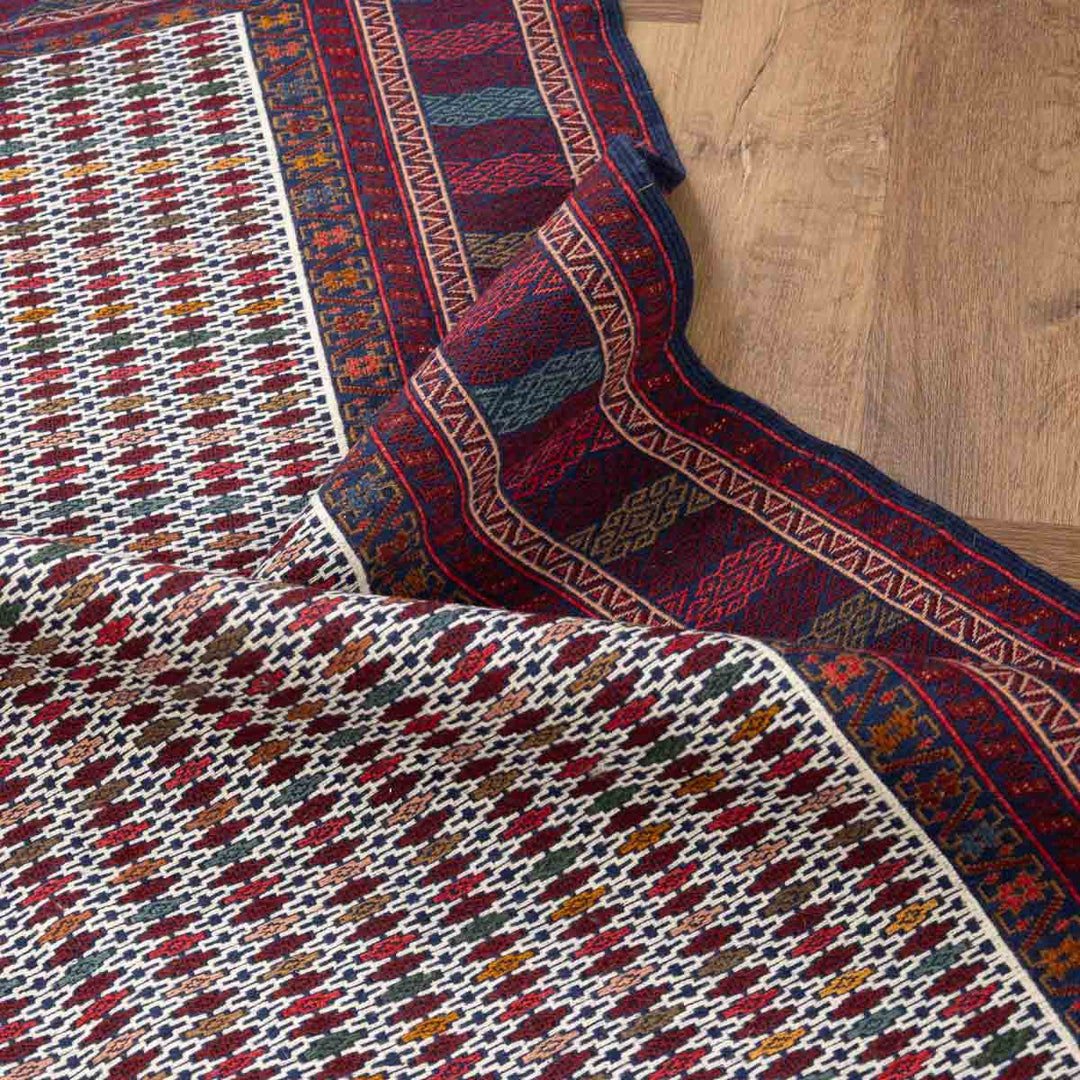 שטיח סומק פרסי 00 צבעוני 197*118 | Persian Sumak